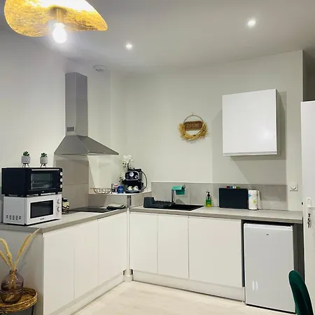 Apartmán Le Caubous Plein Centre Calme Avec Et Cuisine Equipee