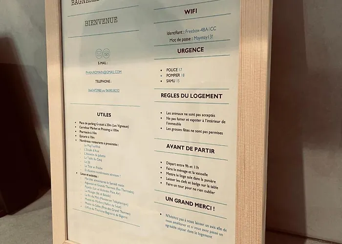 Lägenhet Le Caubous Plein Centre Calme Avec Et Cuisine Equipee